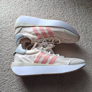 Adidas Unisex Kids Country XLG White-Silver-Clay Sz 5.5 IF3698